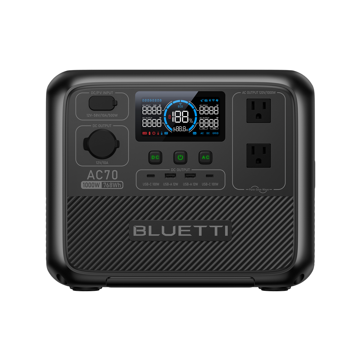 Bluetti EB70 PowerOak  Boutique Générateur Électrique