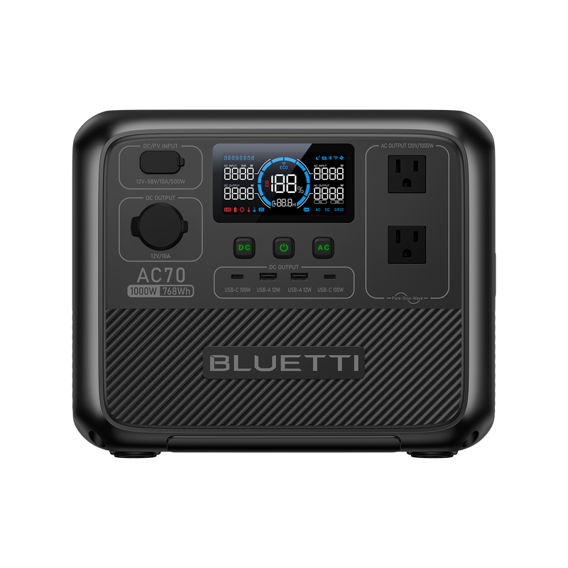 BLUETTI AC70 Portable Power Station