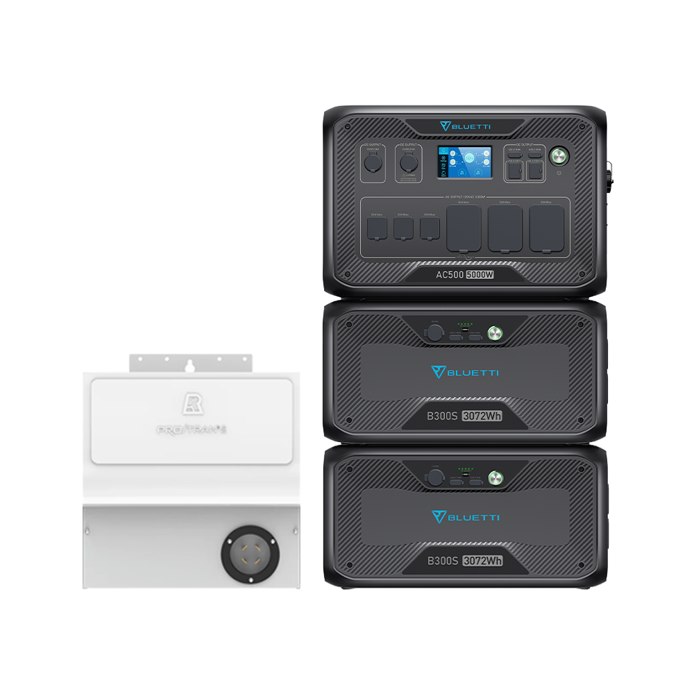 BLUETTI AC500 + B300S | Home Battery Backup